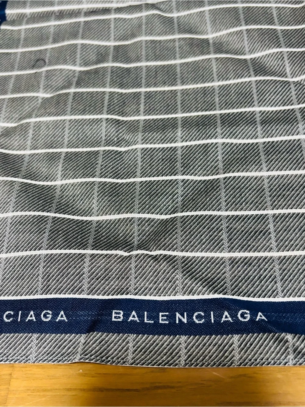 Balenciaga Paris Multicolor Unisex Handkerchief/Bandana/Scarf size 47cm 18.5”